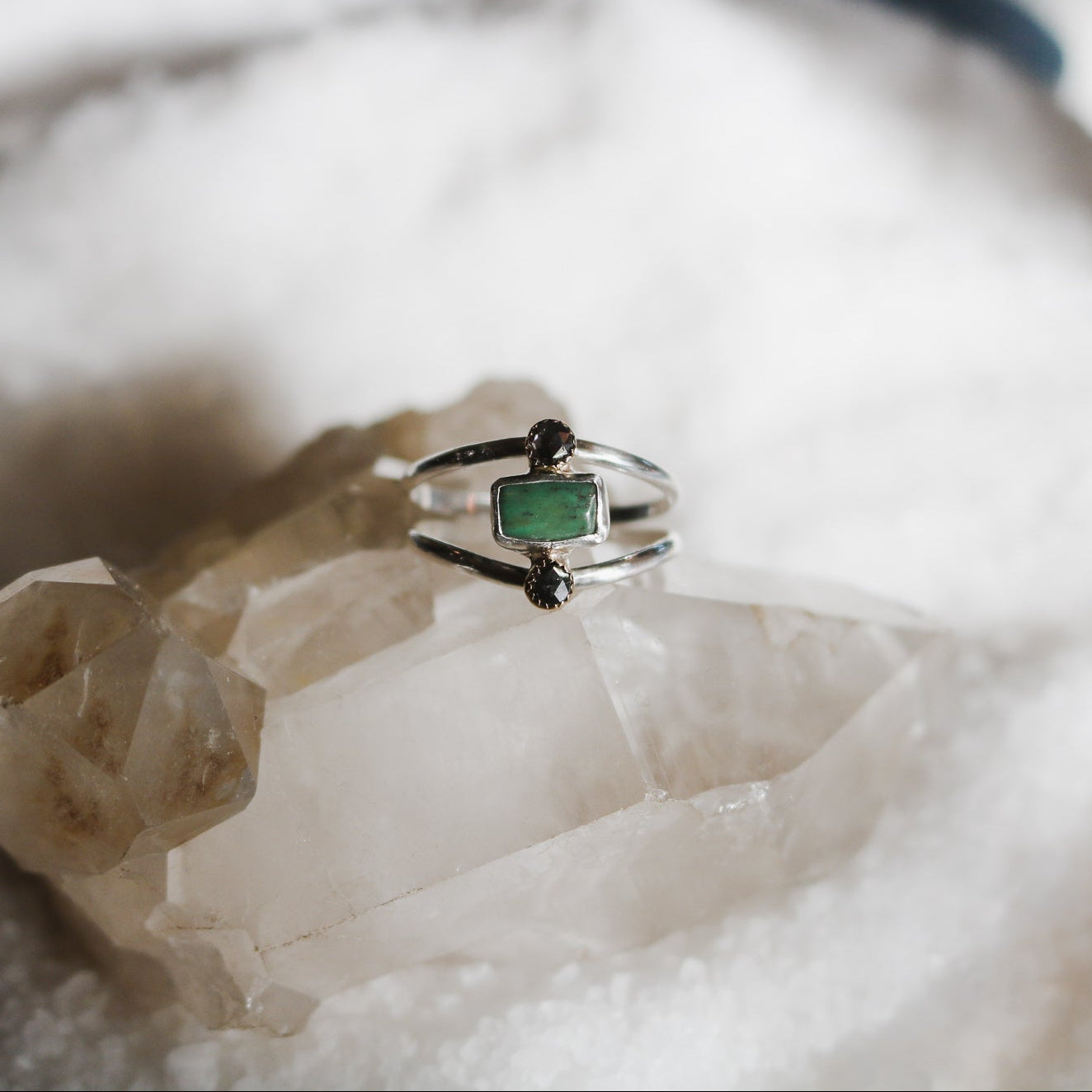 'Lottie' Engagement Ring Size 8 // One of a Kind + Ready to Ship