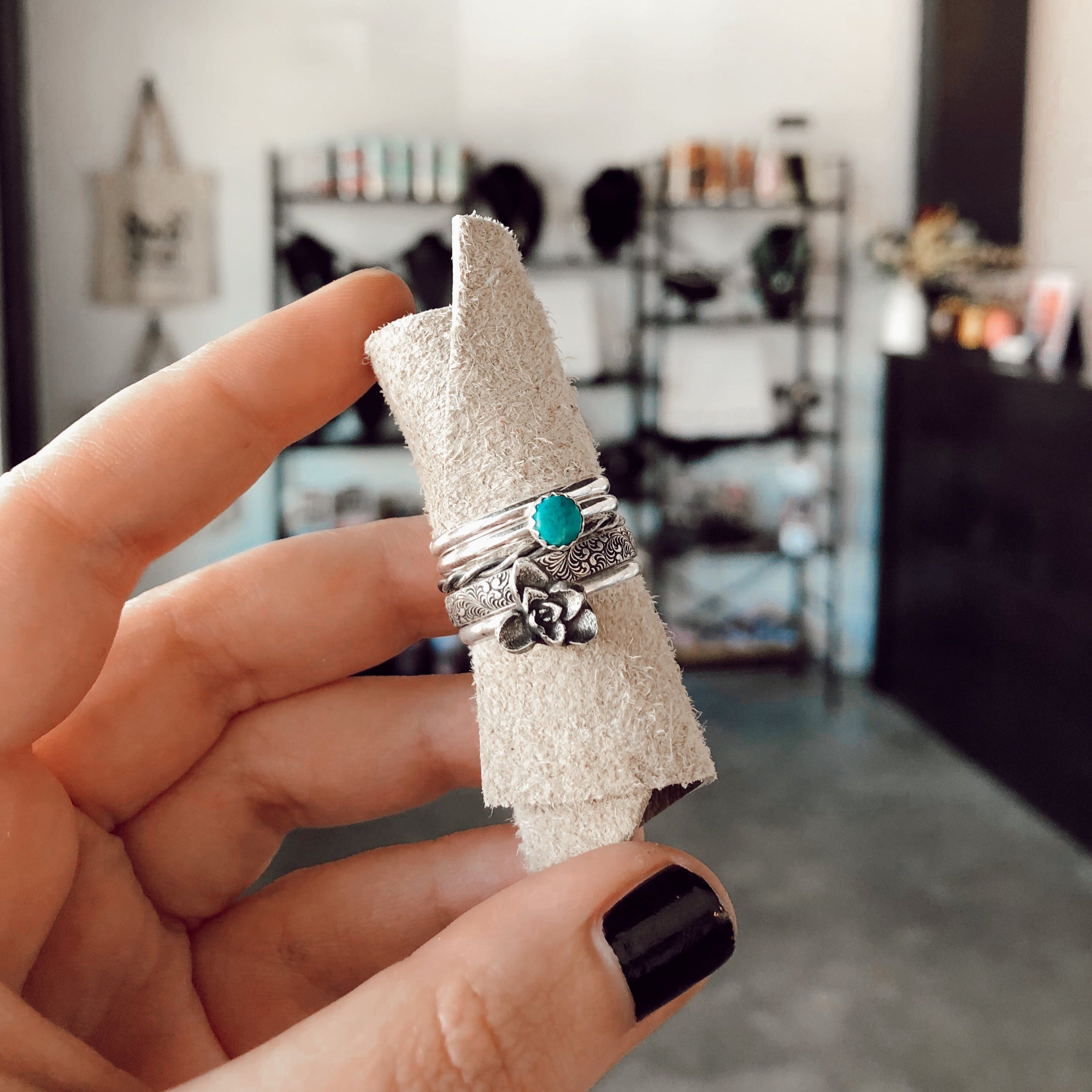 Las Cruces Stacking Ring Set // Made to Order