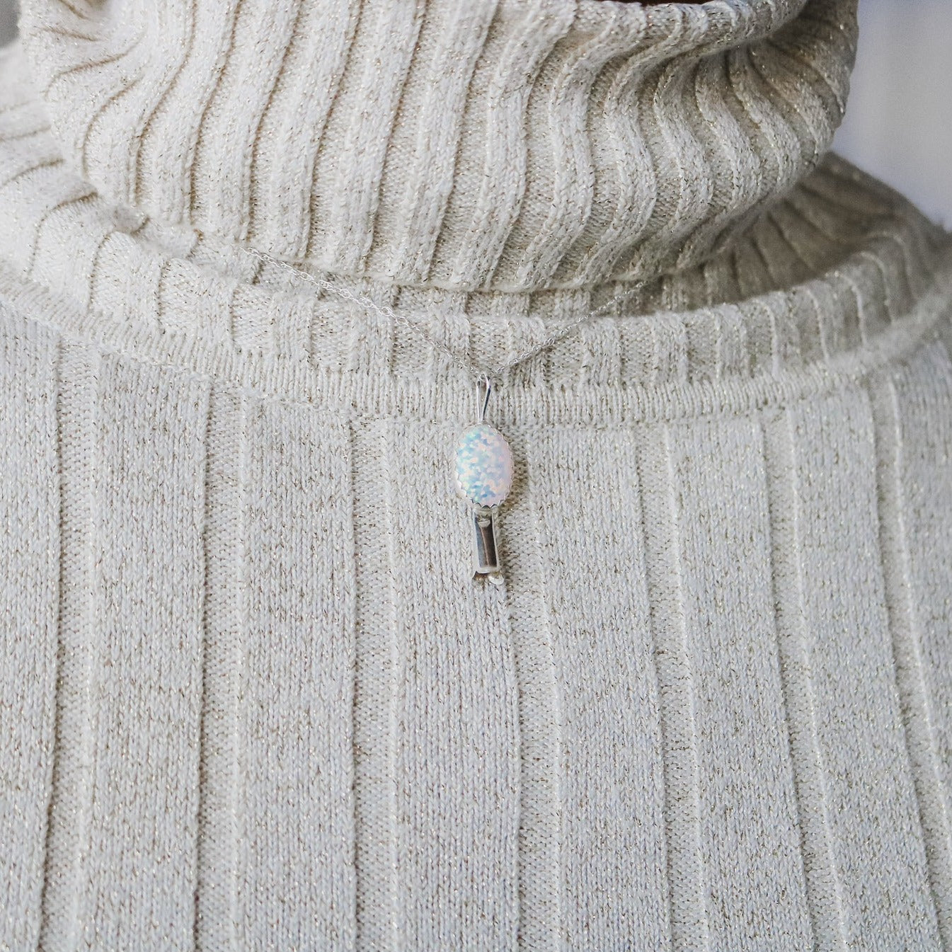 Dainty Squash Blossom Charm/Necklace