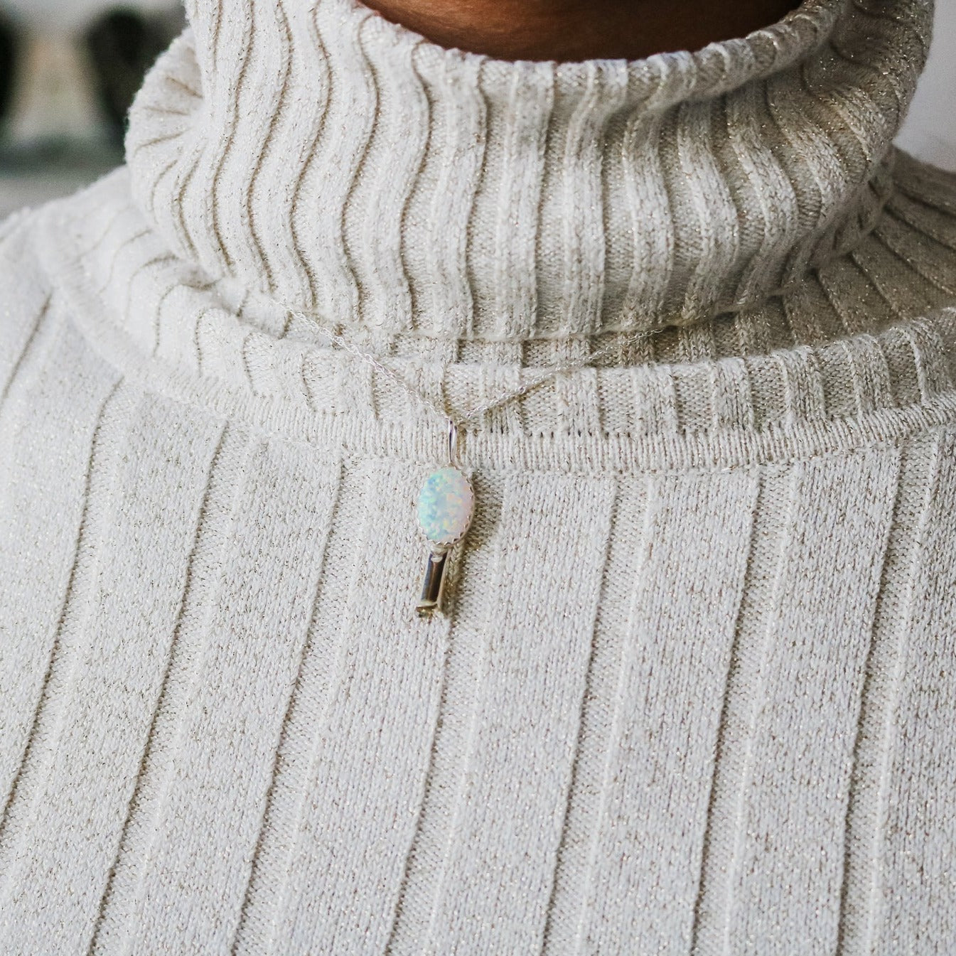 Dainty Squash Blossom Charm/Necklace