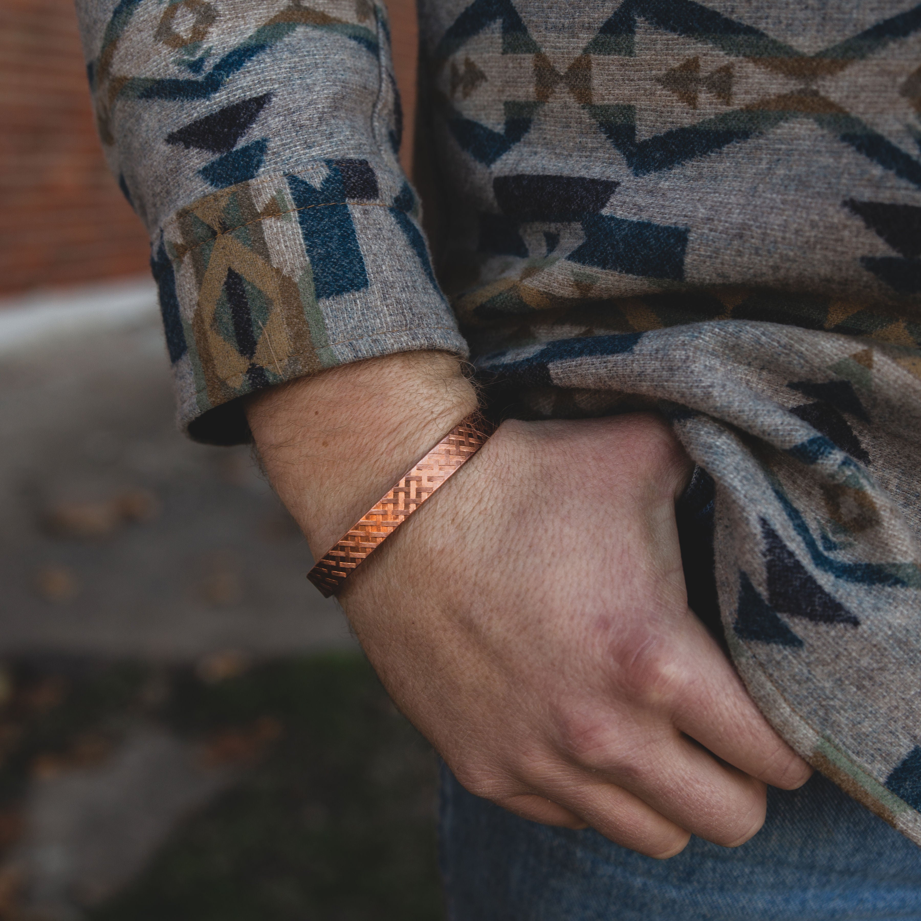 Men's Copper Cuff // Made to Order
