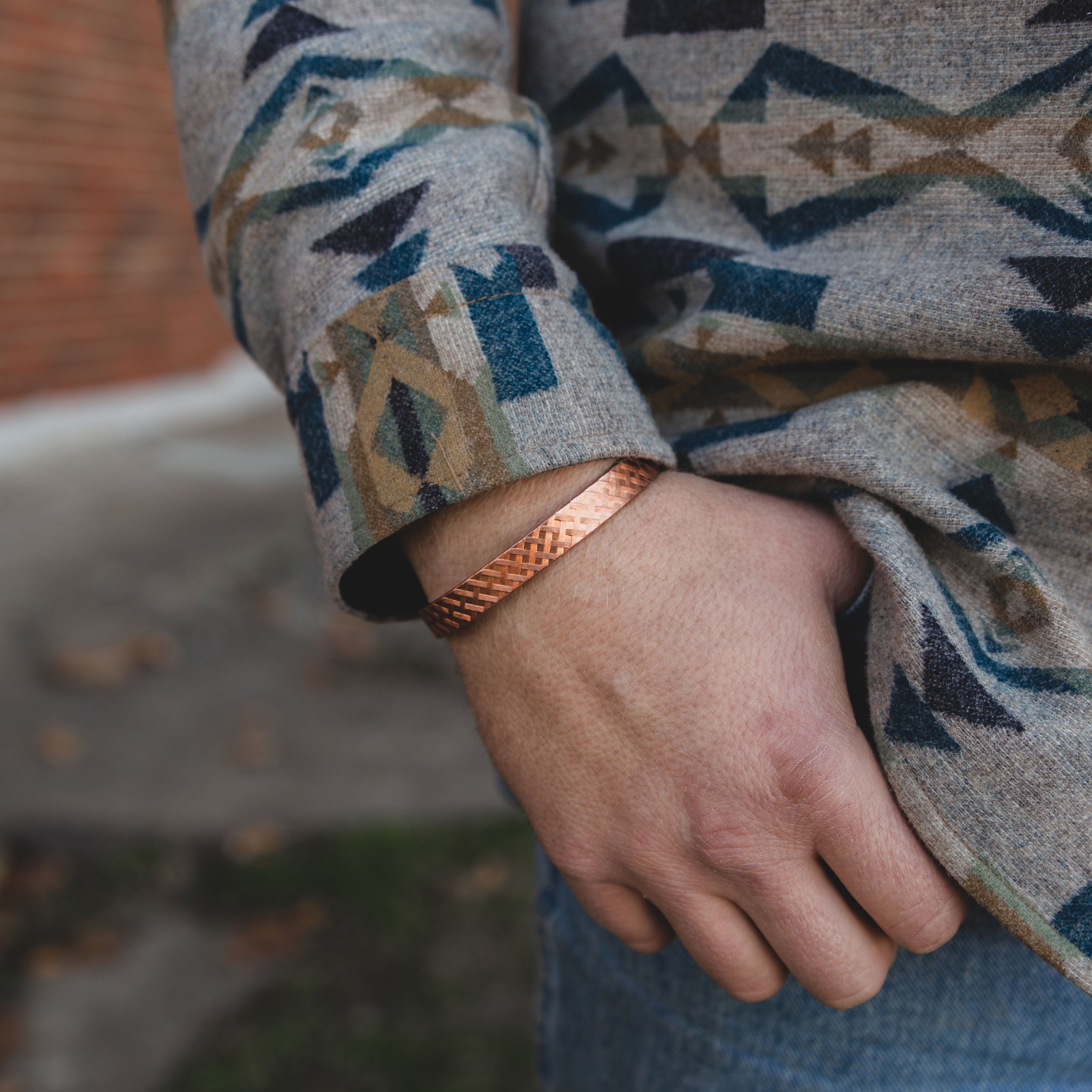 Men's Copper Cuff // Made to Order