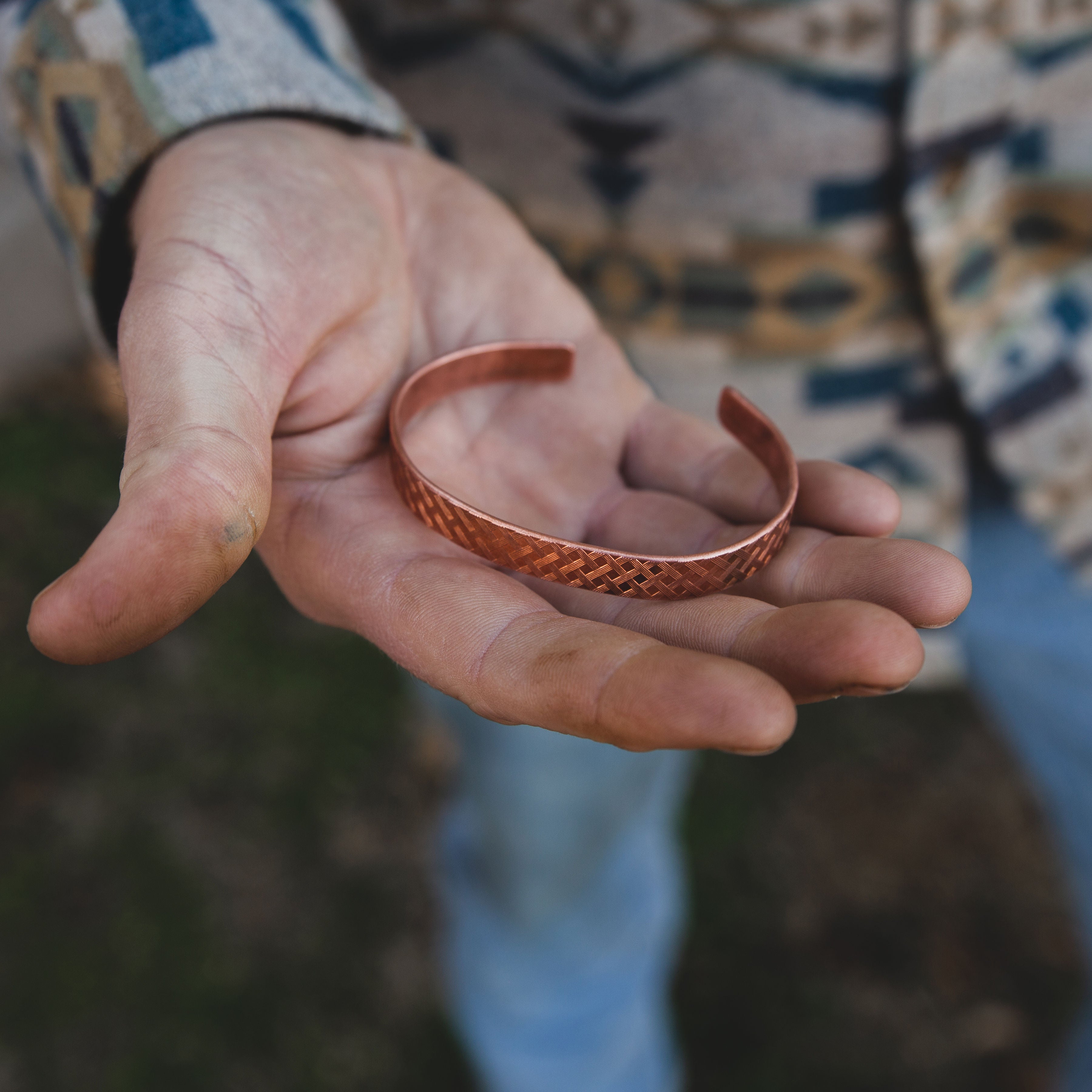 Men's Copper Cuff // Made to Order