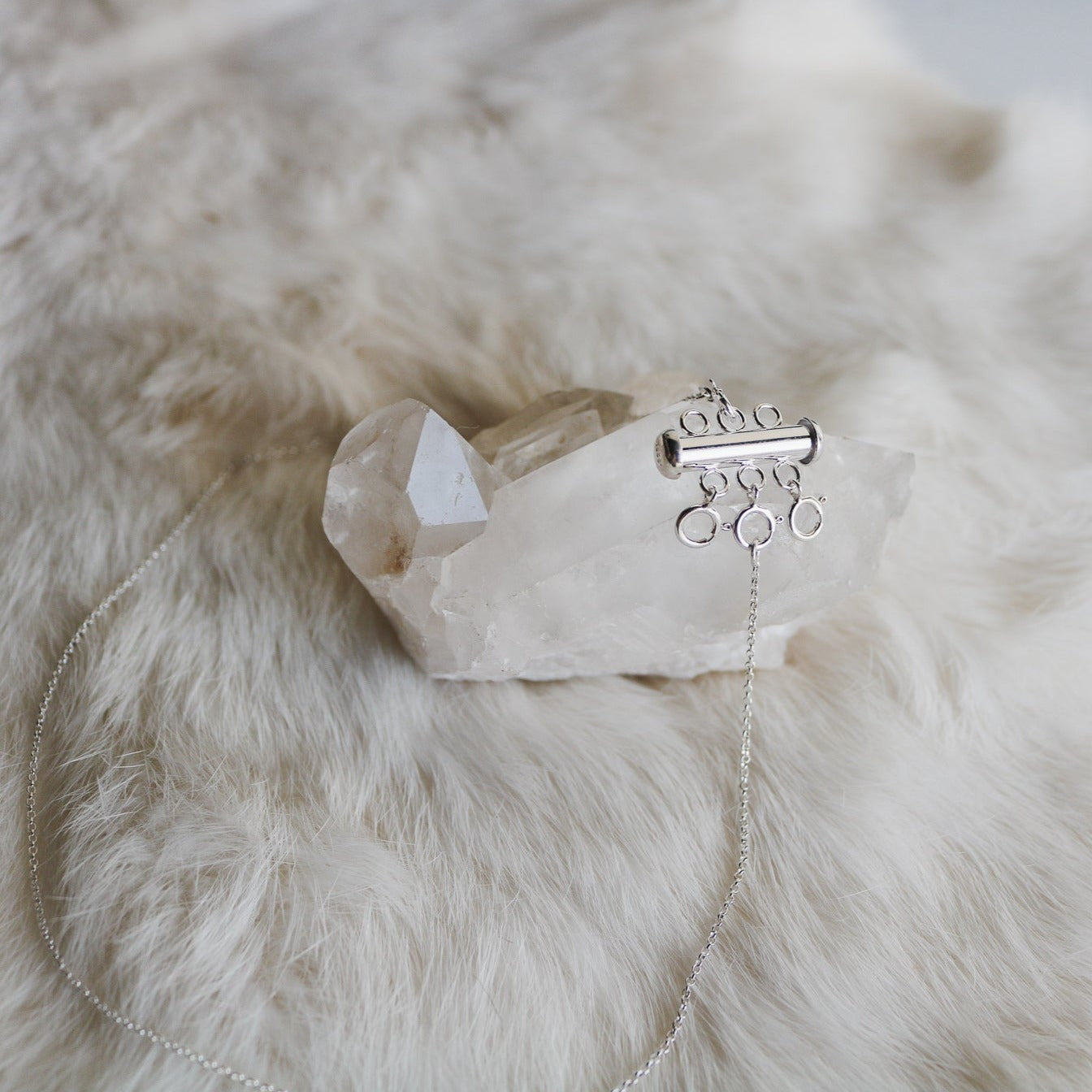 Sterling Silver Layering Clasp