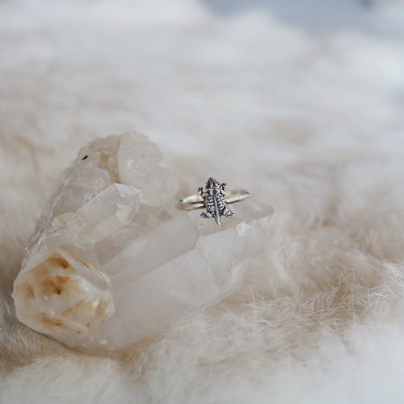 Horny Toad Stacking Ring // Made to Order