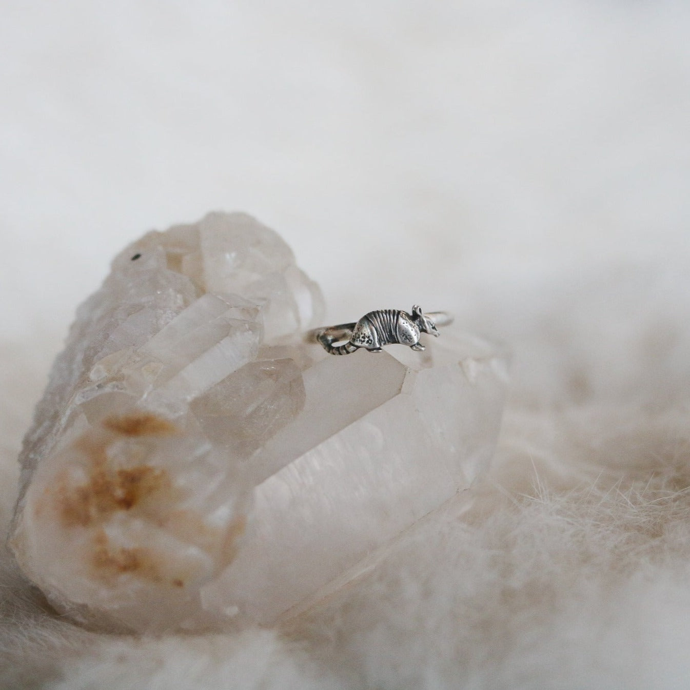 Armadillo Stacking Ring // Made to Order