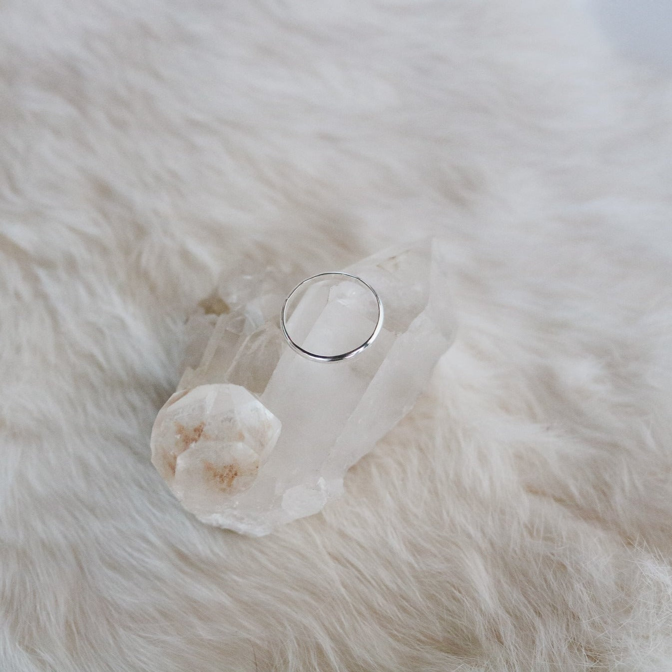 Simple Sterling Stacking Ring