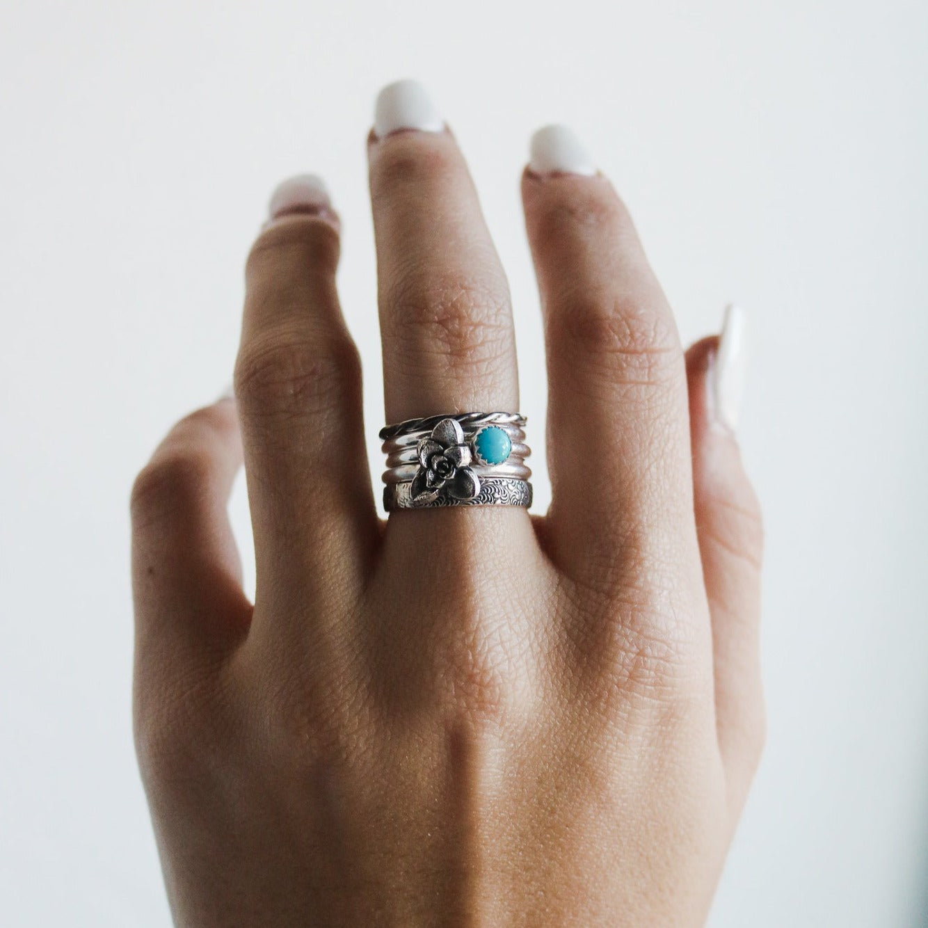 Las Cruces Stacking Ring Set // Made to Order