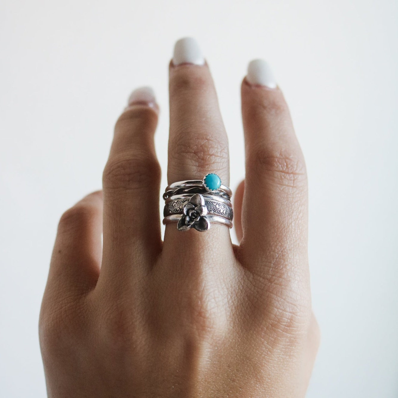 Las Cruces Stacking Ring Set // Made to Order