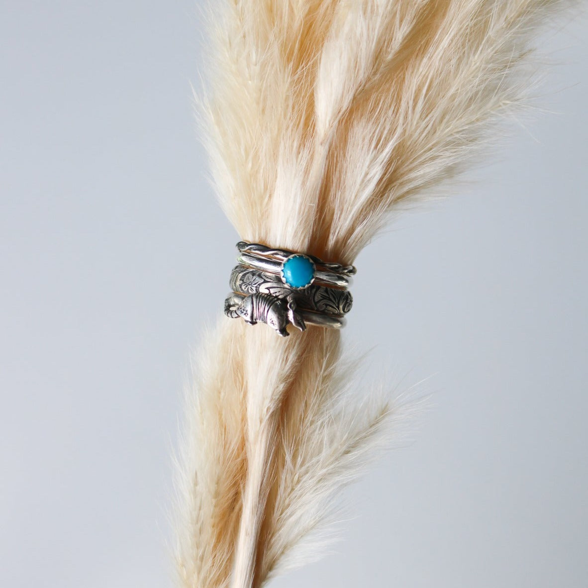 Armadillo Stacking Ring Set // Made to Order