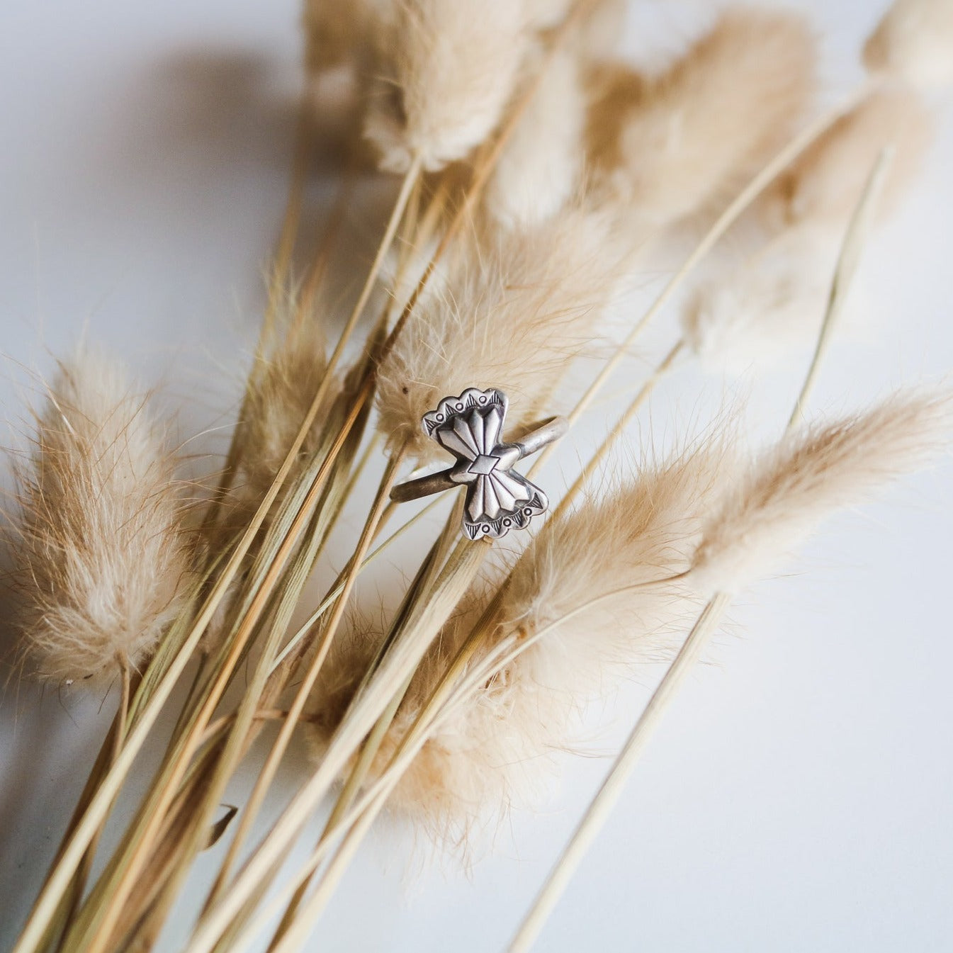 Butterfly Concho Stacking Ring