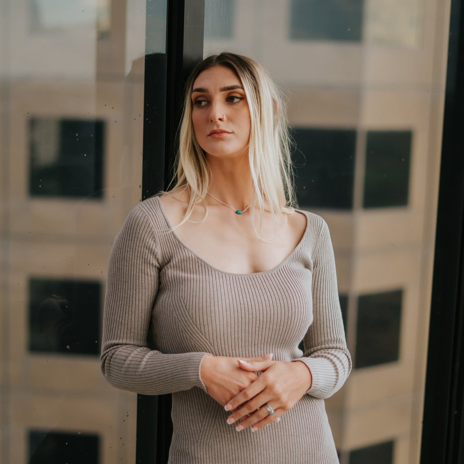 Taos // Turquoise Nugget Necklace