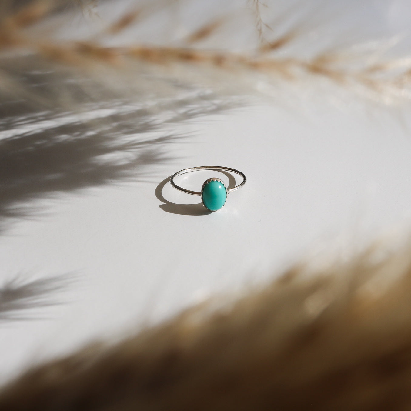 Durango Stacking Ring in Turquoise