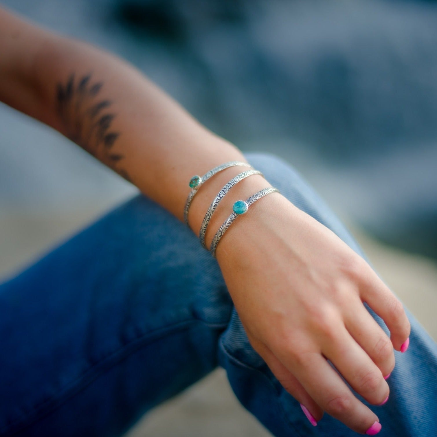 Sweetwater Stacking Cuff // Made to Order