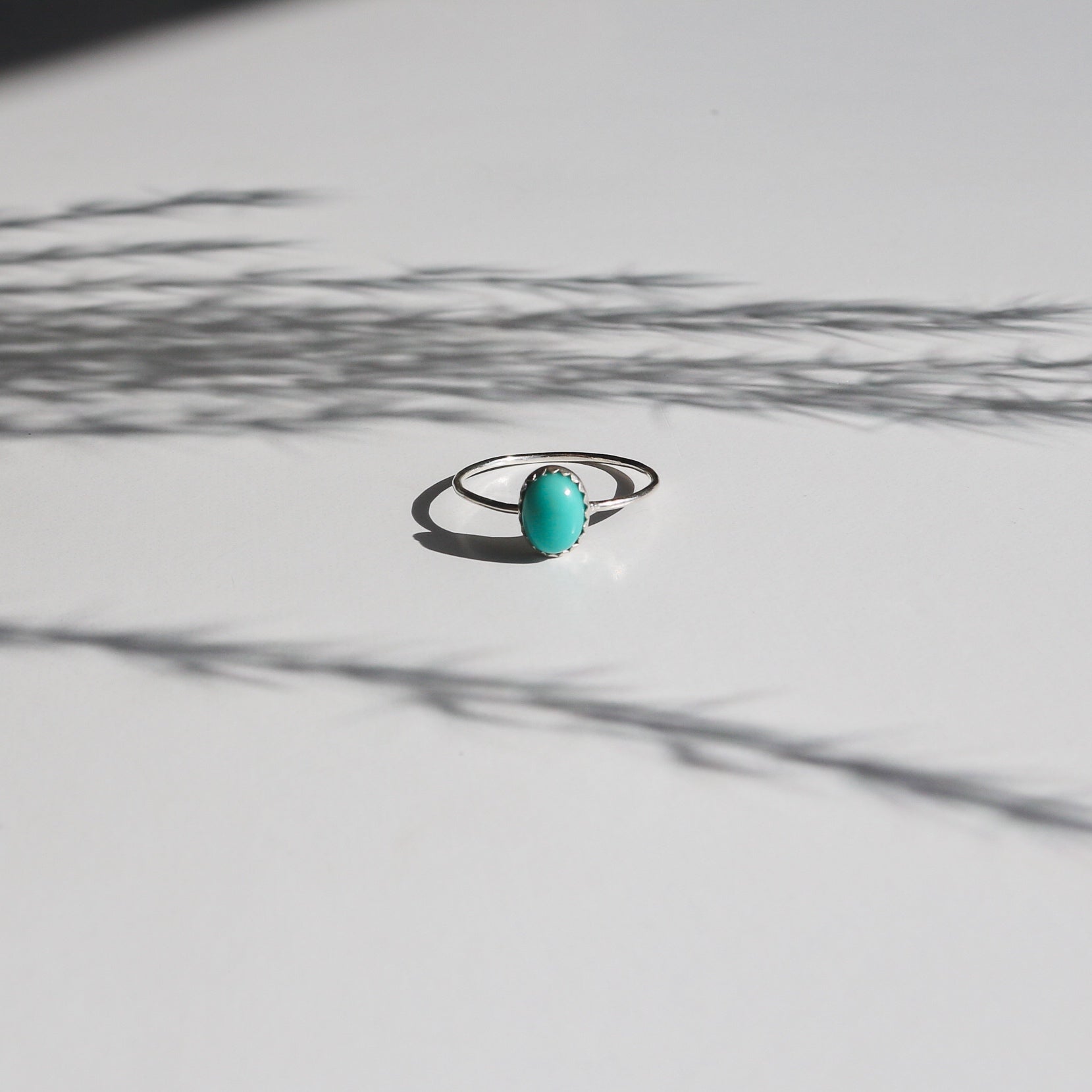 Durango Stacking Ring in Turquoise