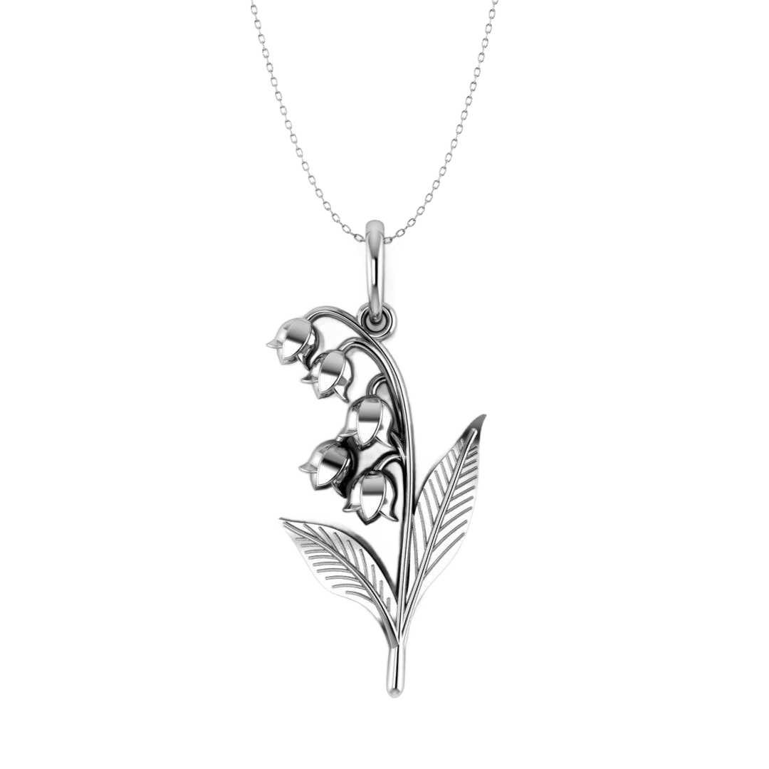 Lily of the Valley Necklace // Made to Order