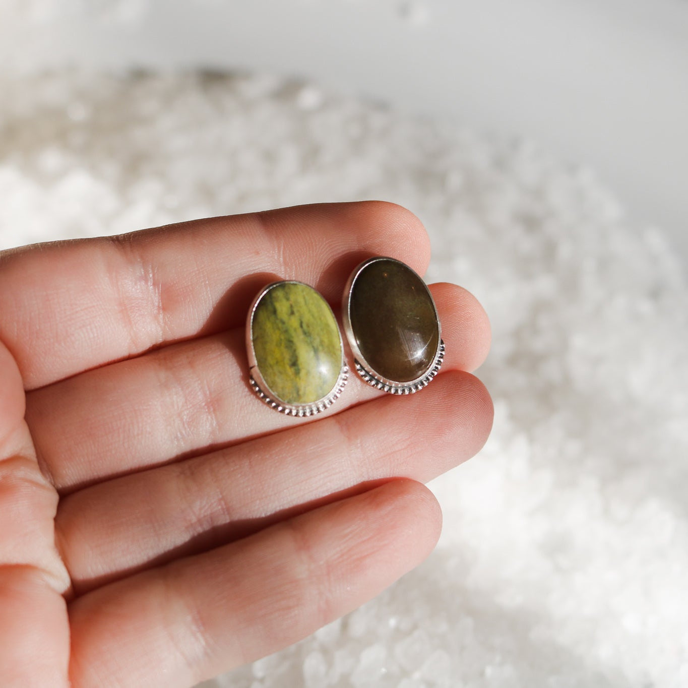 Mismatch Royston Turquoise Maeve Studs // One of a Kind