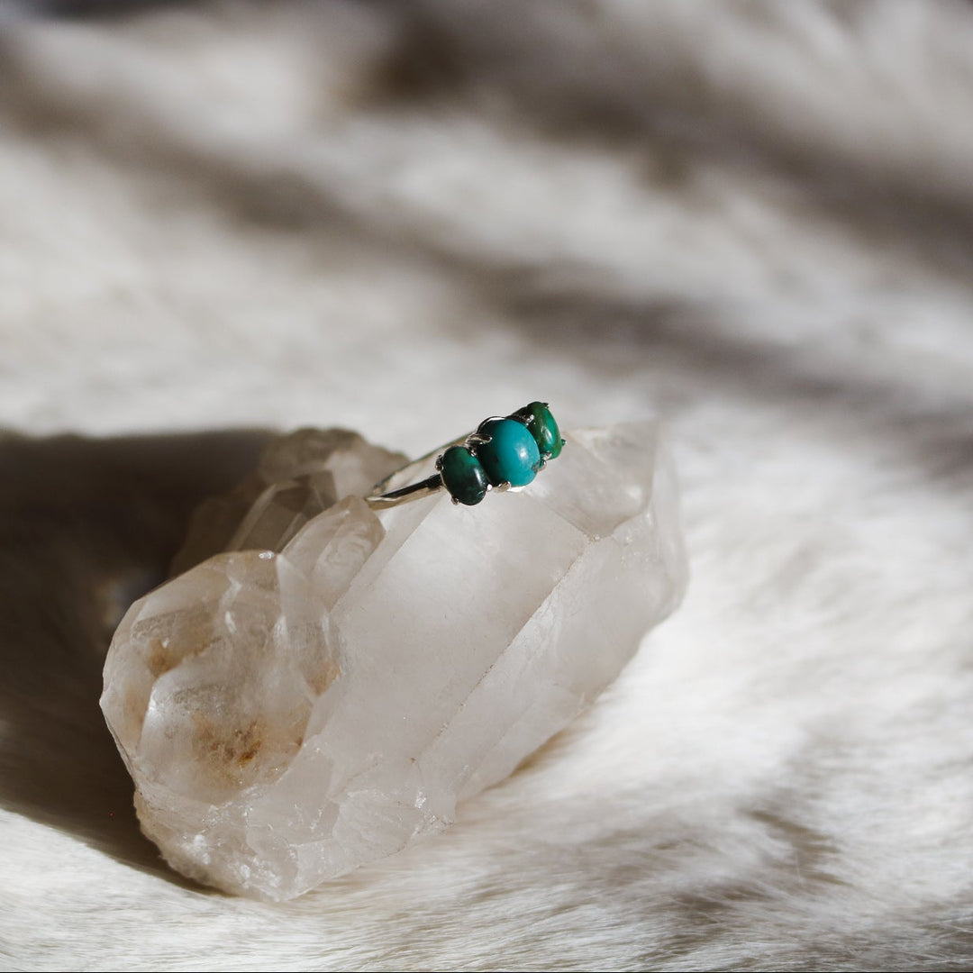 ‘Sierra’ Turquoise Engagement Ring // Made to Order