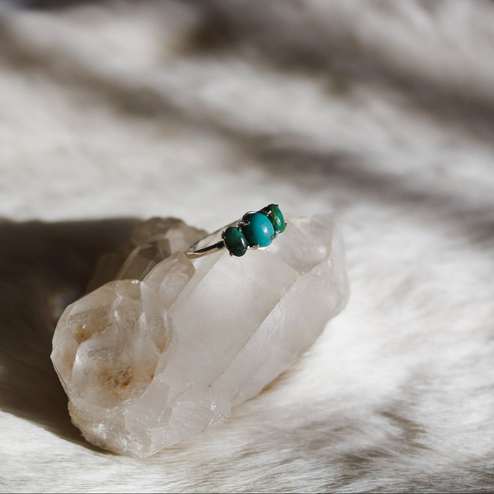 ‘Sierra’ Turquoise Engagement Ring // Made to Order