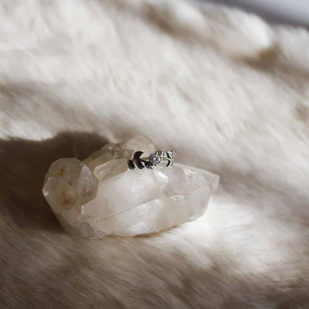 ‘Auren’ Diamond Engagement Ring // Made to Order