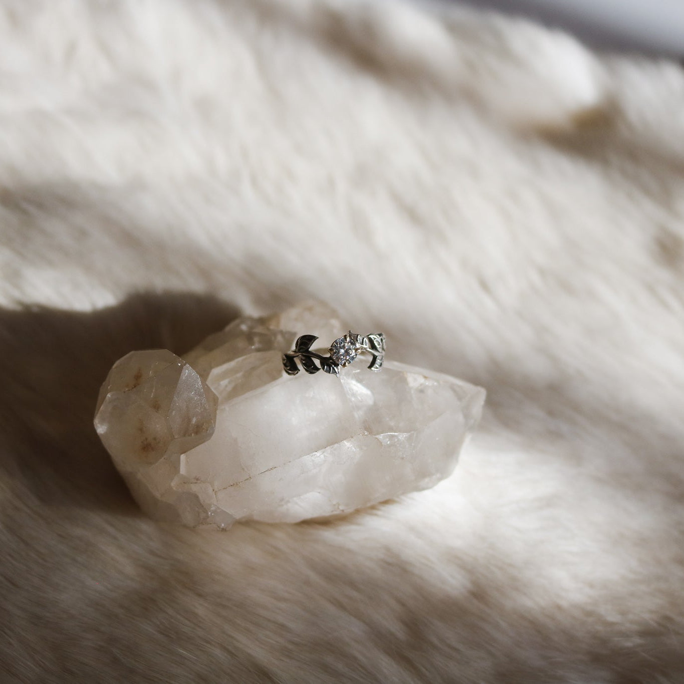 ‘Auren’ Diamond Engagement Ring // Made to Order