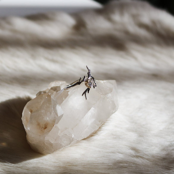 ‘Sable’ Diamond Engagement Ring // Made to Order