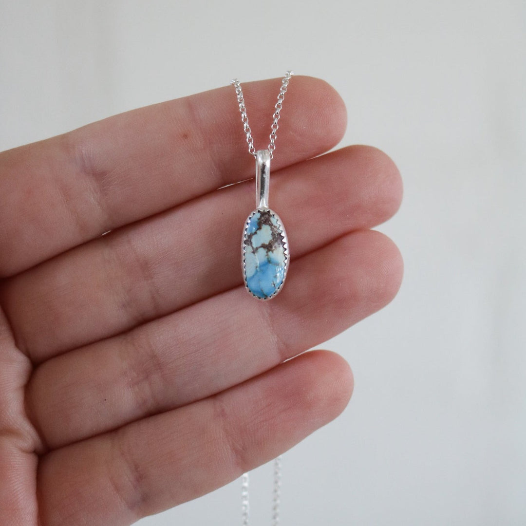 Golden Hills Turquoise Teardrop Necklace // One of a Kind