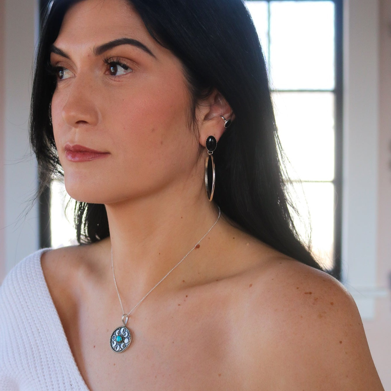 Cedar Canyon Hoop Earrings