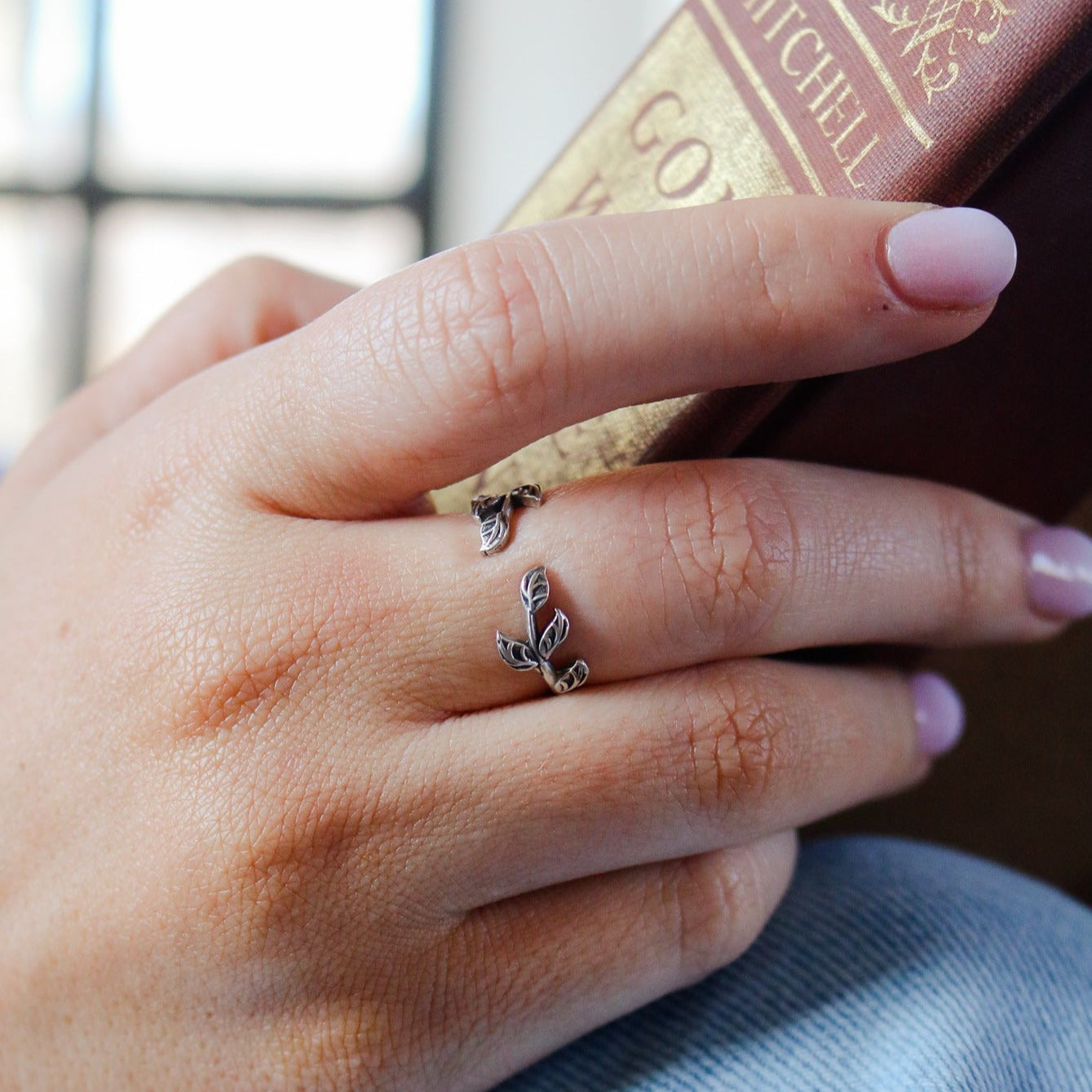 Meadow Adjustable Ivy Ring