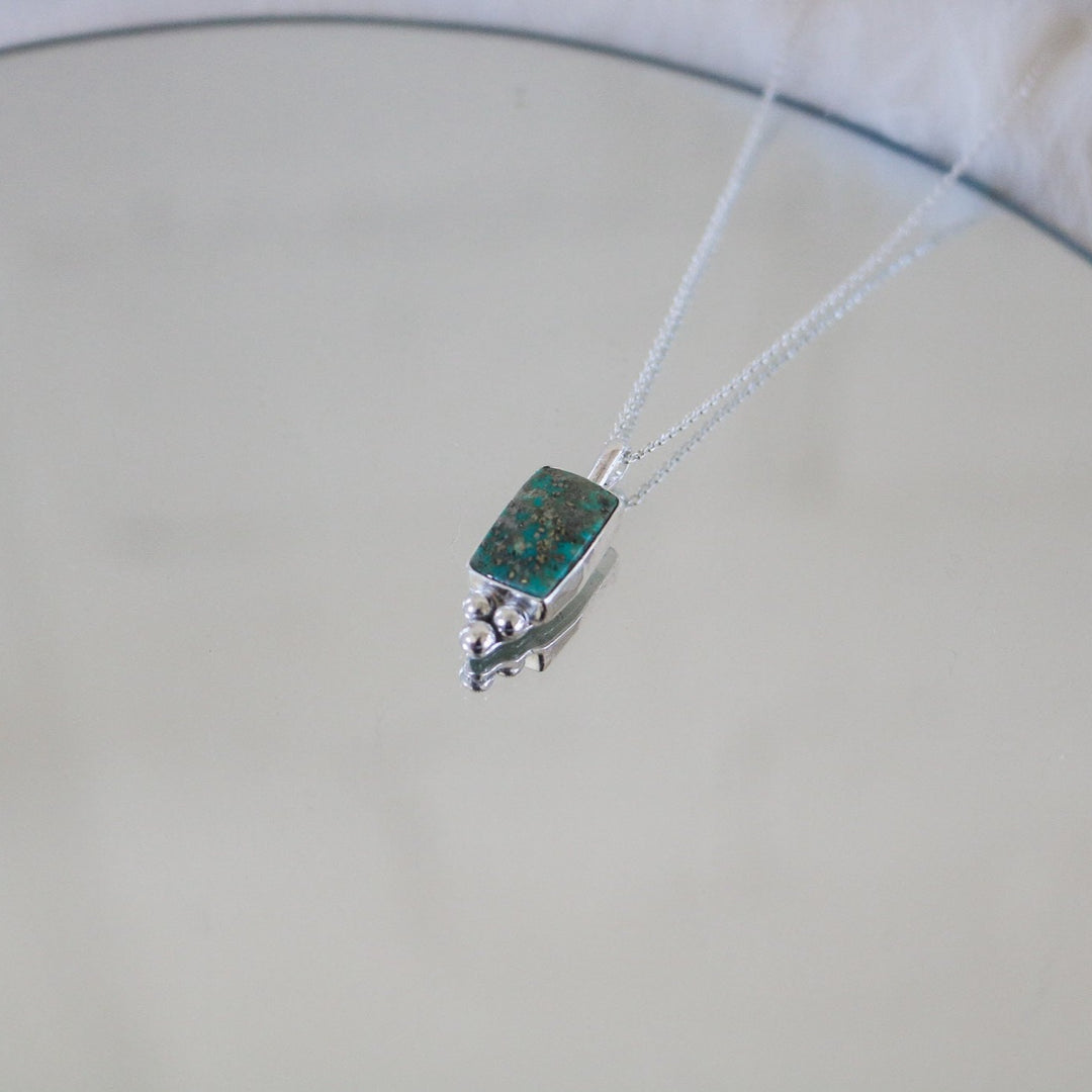 Wren Necklace in Kingman Turquoise