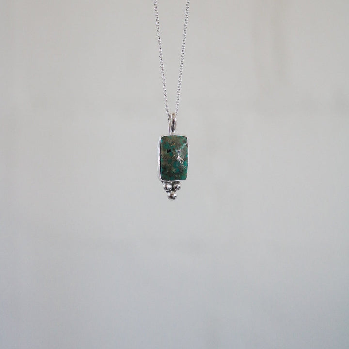 Wren Necklace in Kingman Turquoise // One of a Kind