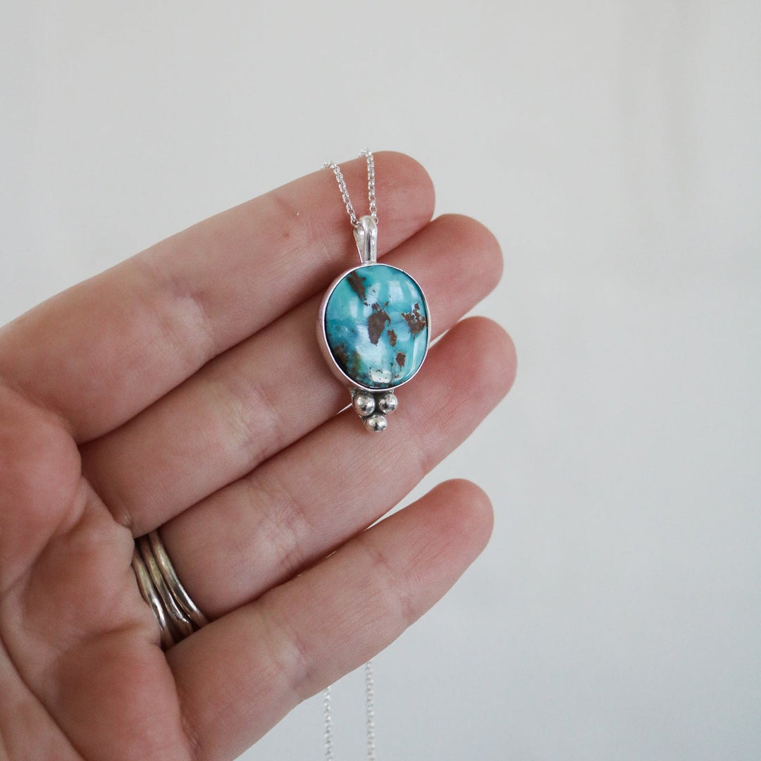 Wren Necklace in Royston Turquoise