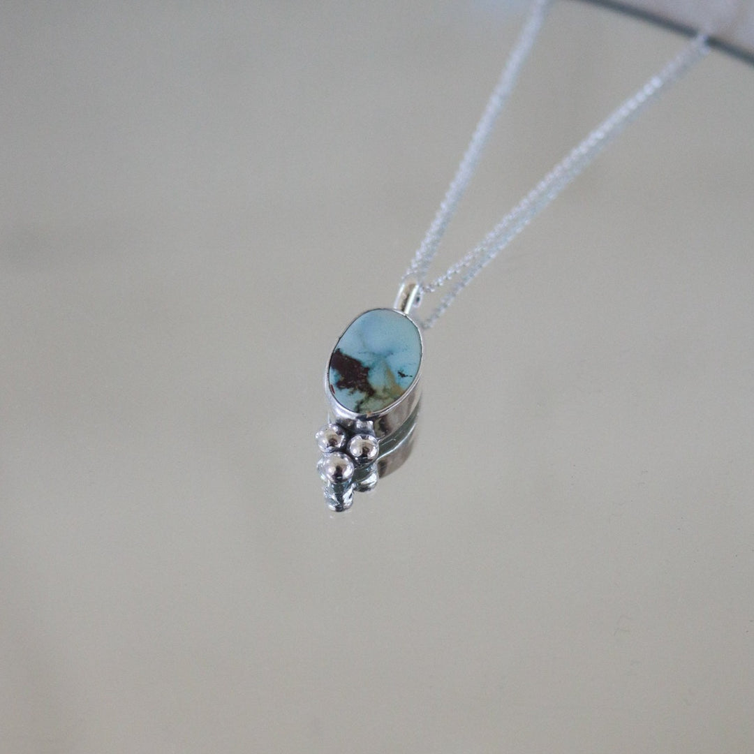 Wren Necklace in Golden Hills Turquoise // One of a Kind