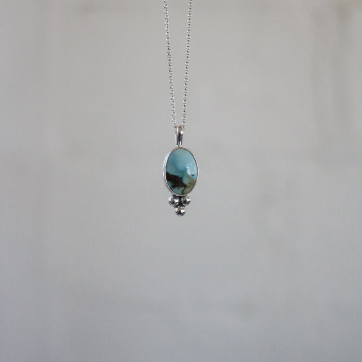 Wren Necklace in Golden Hills Turquoise