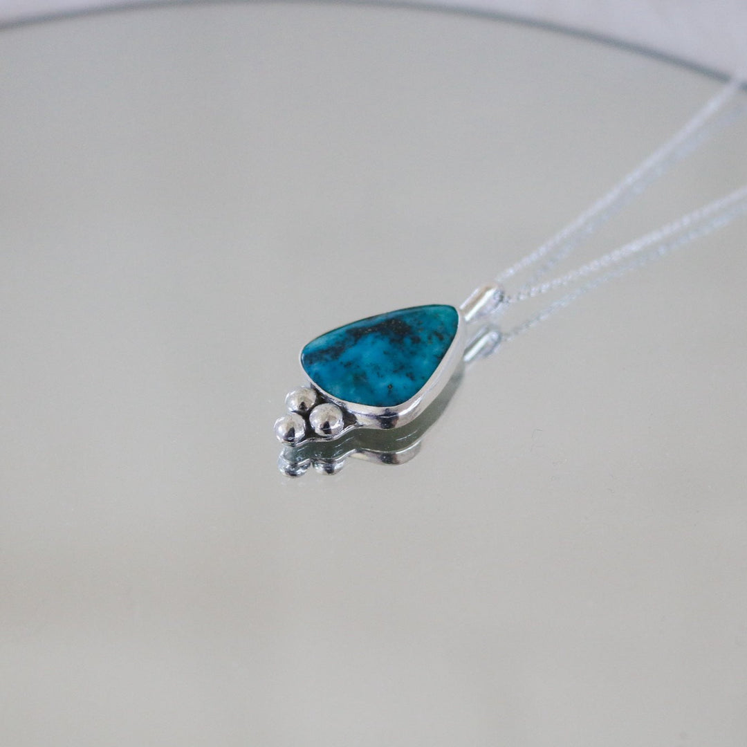Wren Necklace in Kingman Turquoise // One of a Kind