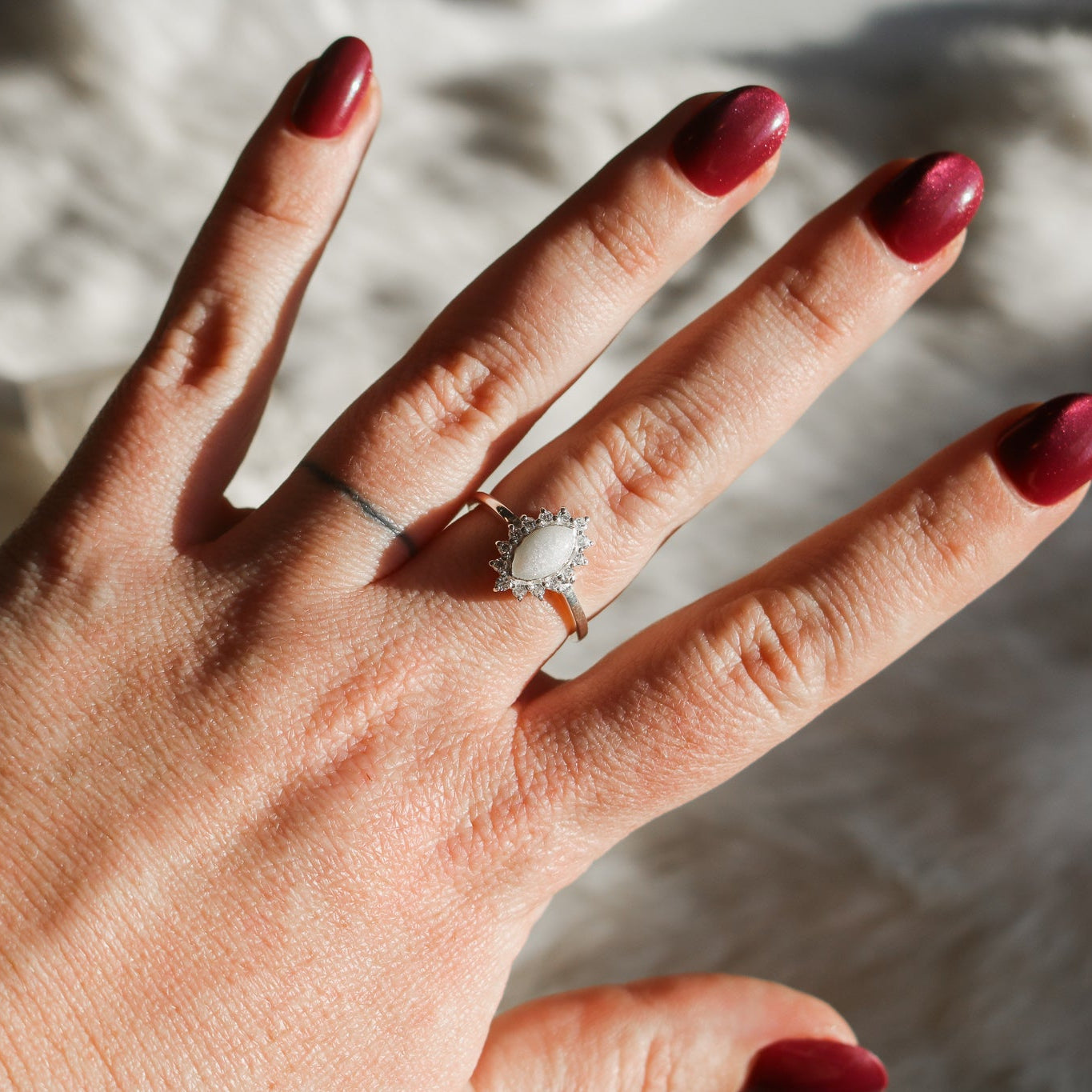 'Solenne' Custom Breastmilk Ring // Made to Order