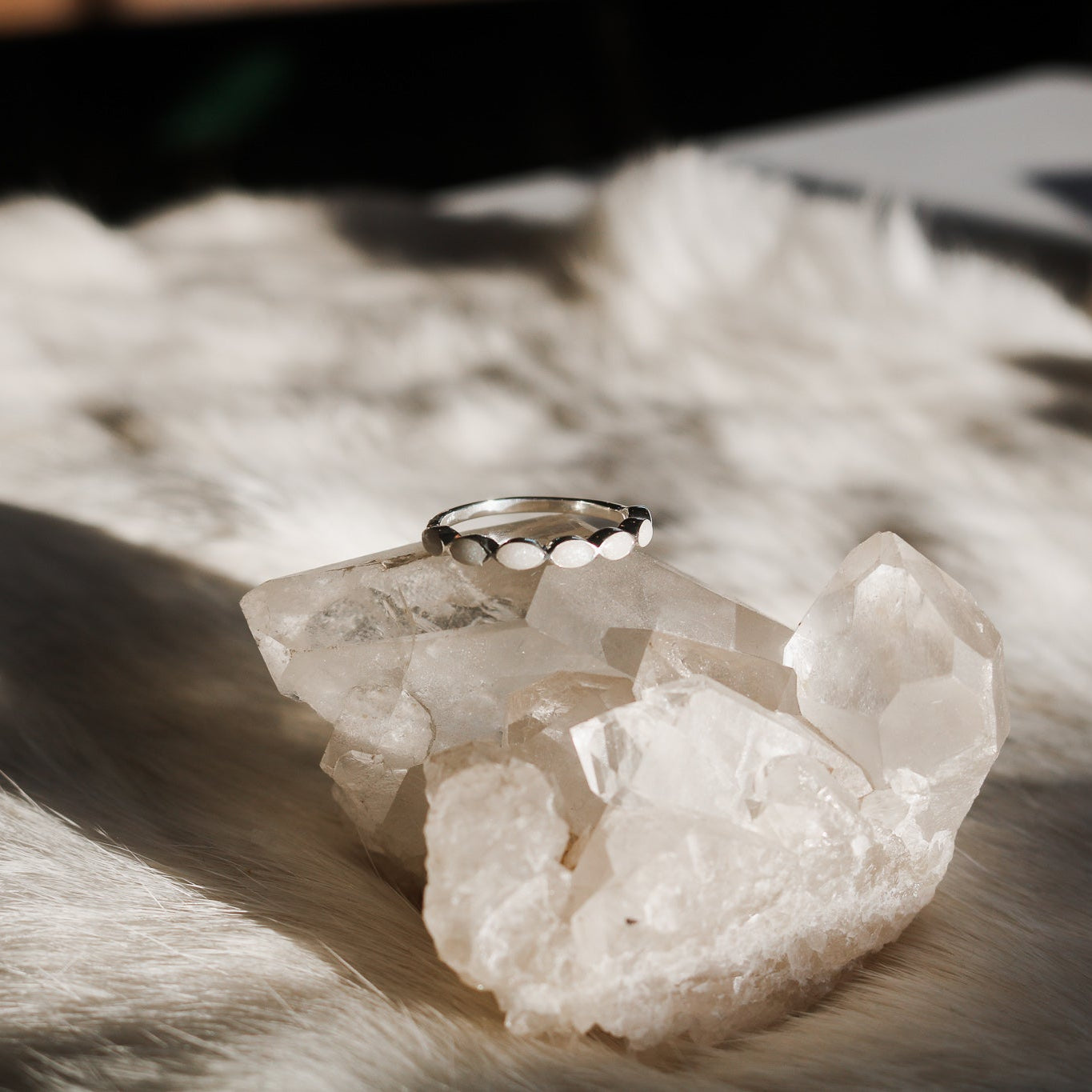 'Reverie' Custom Breastmilk Eternity Ring // Made to Order