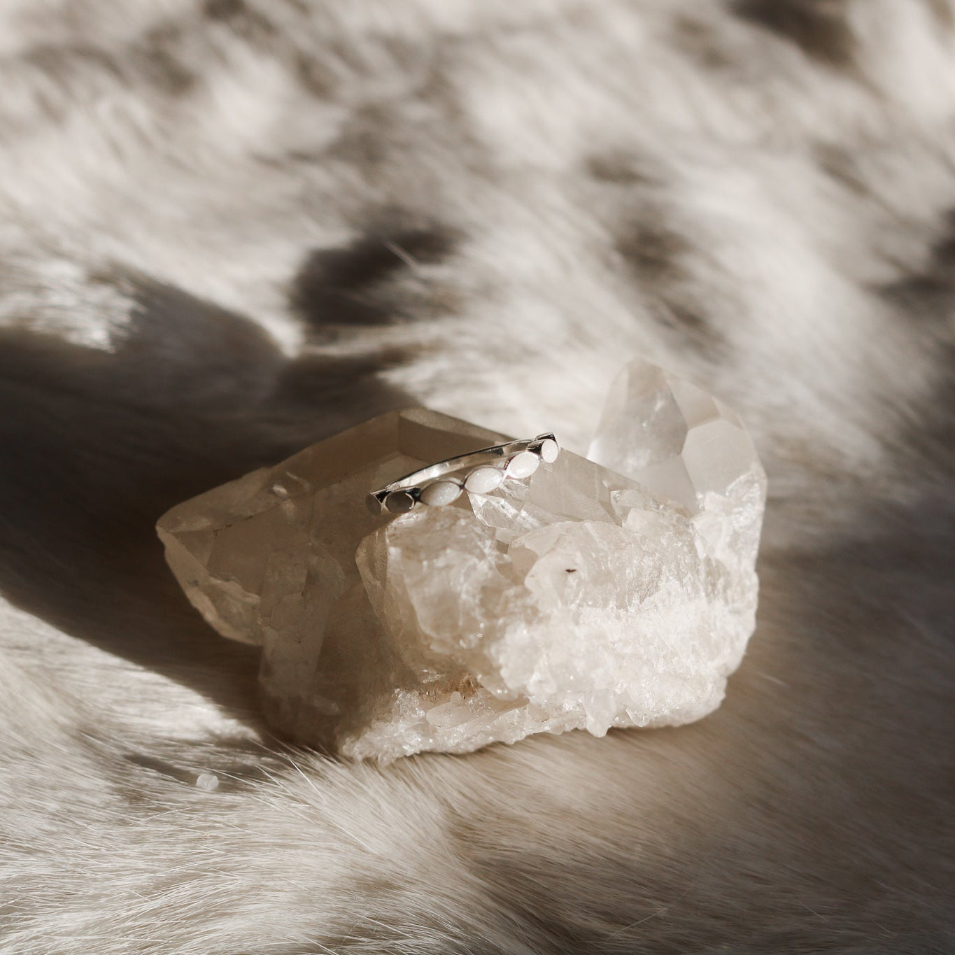 'Reverie' Custom Breastmilk Eternity Ring // Made to Order