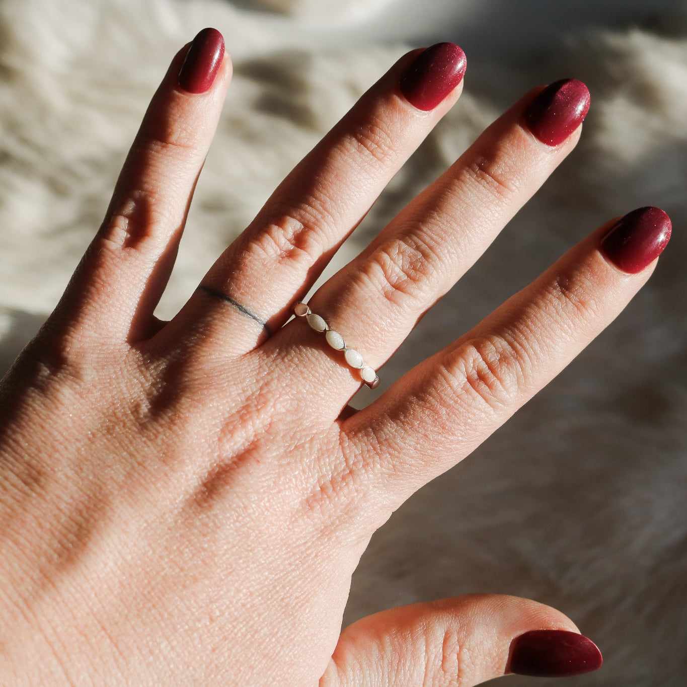 'Reverie' Custom Breastmilk Eternity Ring // Made to Order