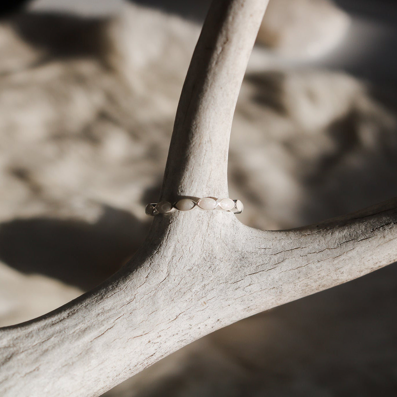 'Reverie' Custom Breastmilk Eternity Ring // Made to Order