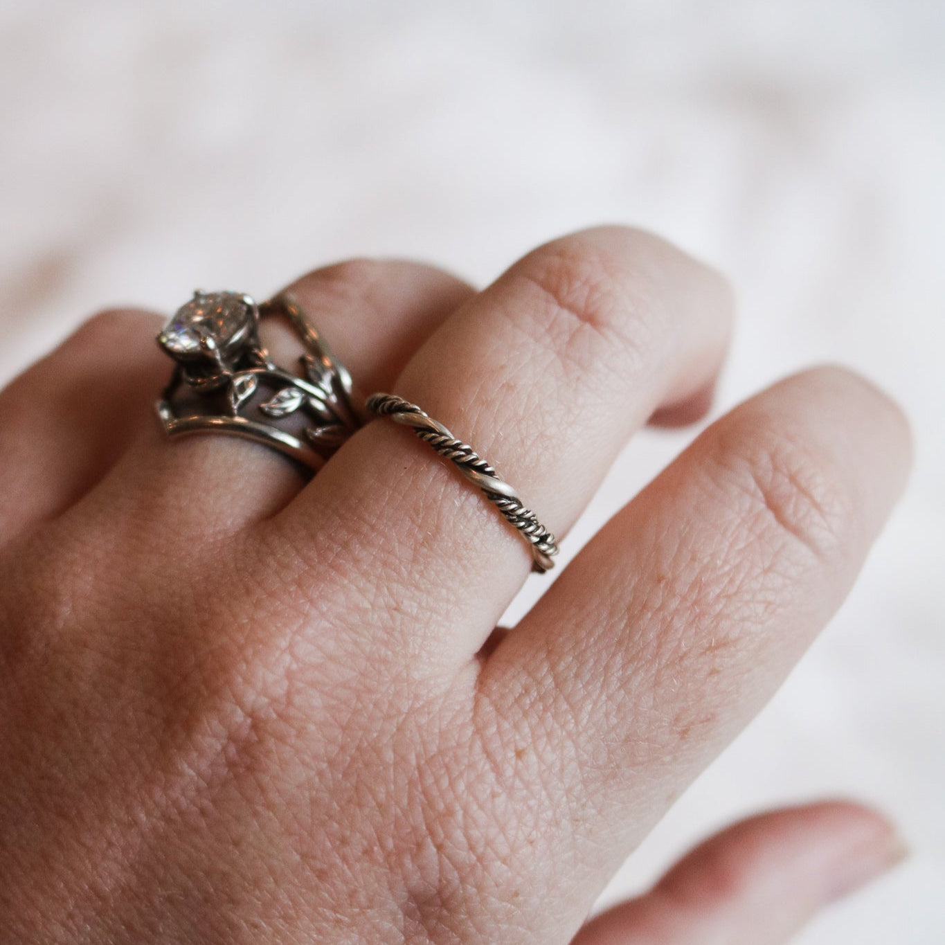 Mila Stacking Ring // Made to Order