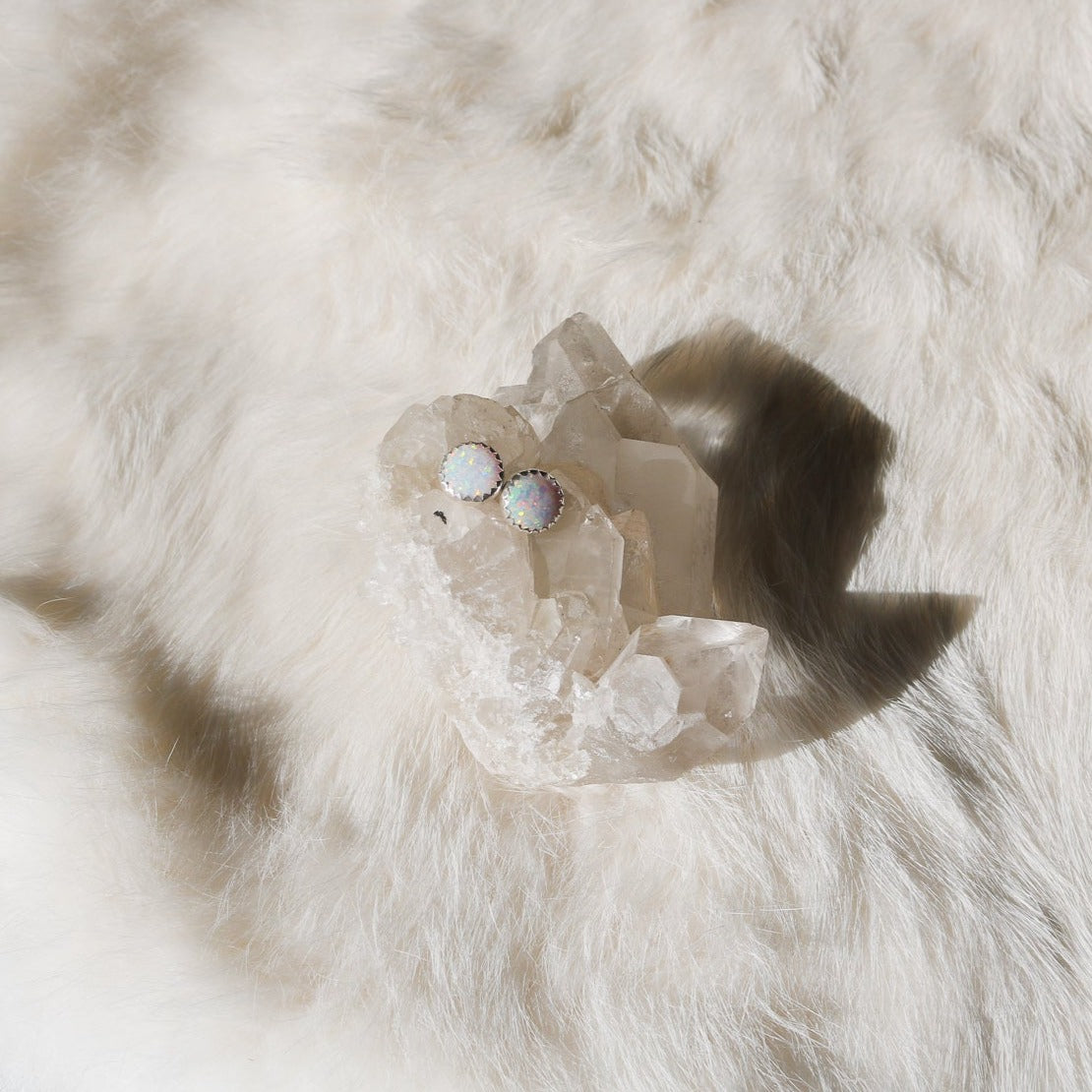 Sweetwater Trio Matched Set in White Opal // Made to Order