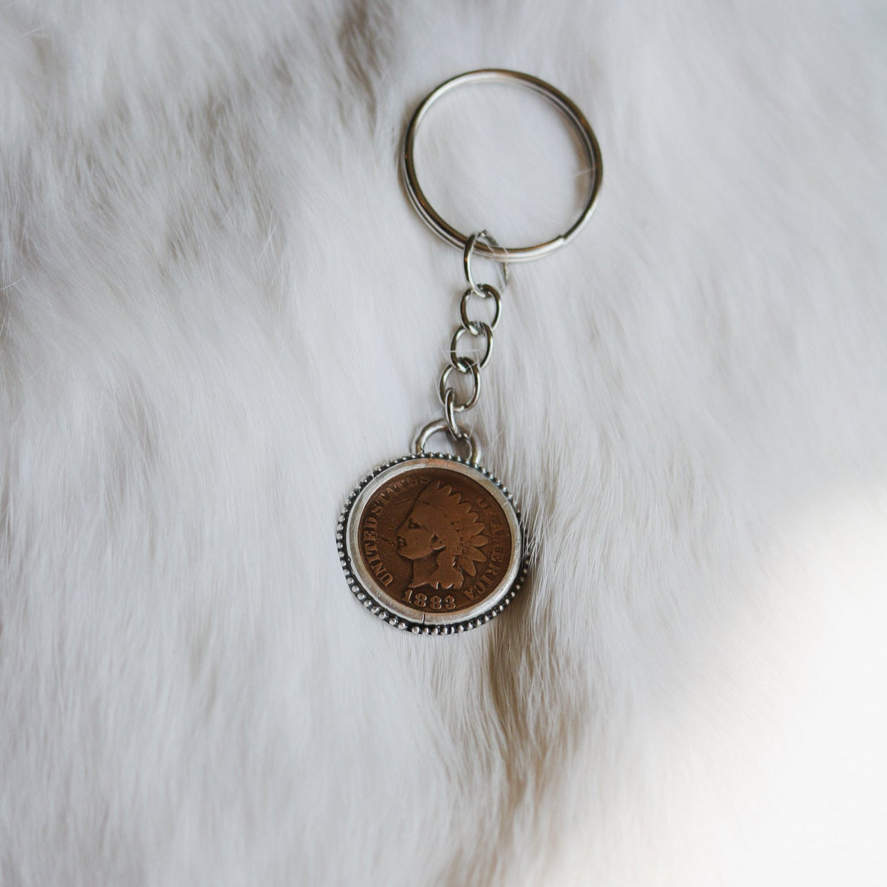 Indian Head Penny Keychain // Made to Order
