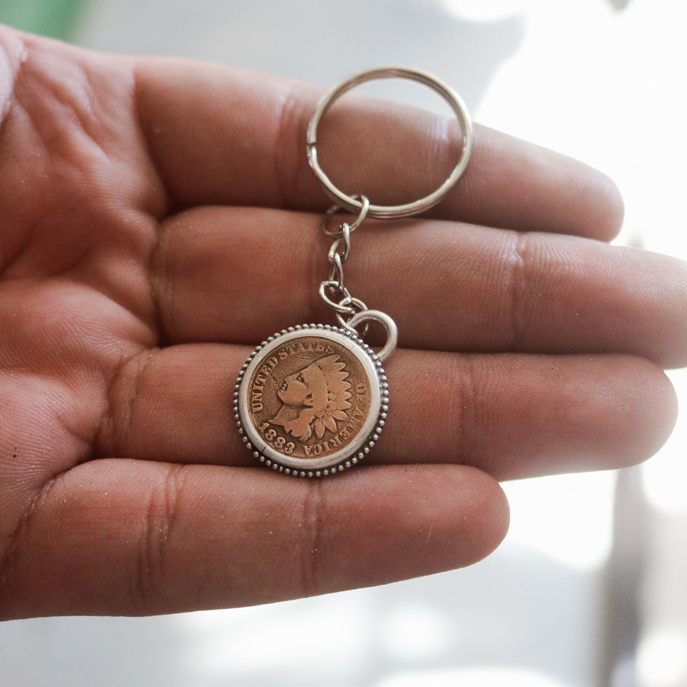Indian Head Penny Keychain // Made to Order