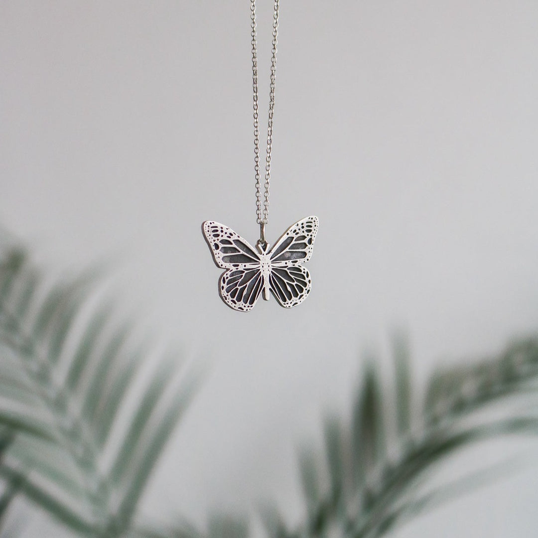 Monarch Butterfly Necklace