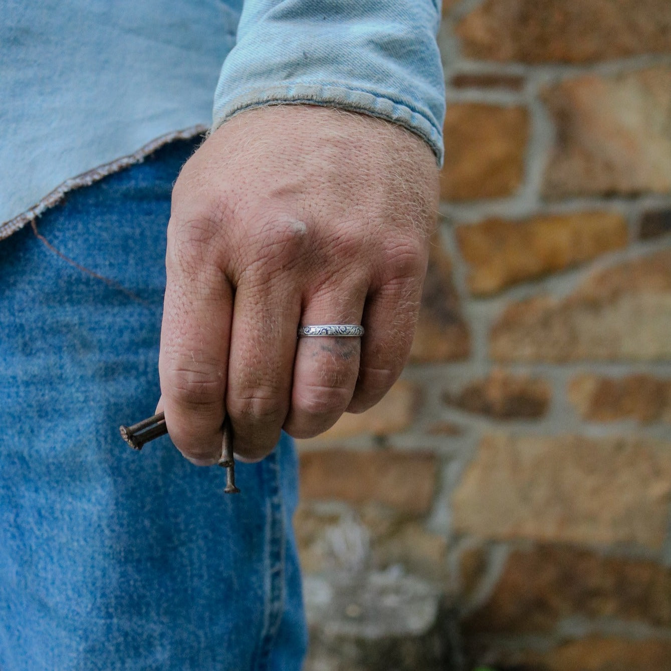 Oakes Men's Wedding Band // Made to Order