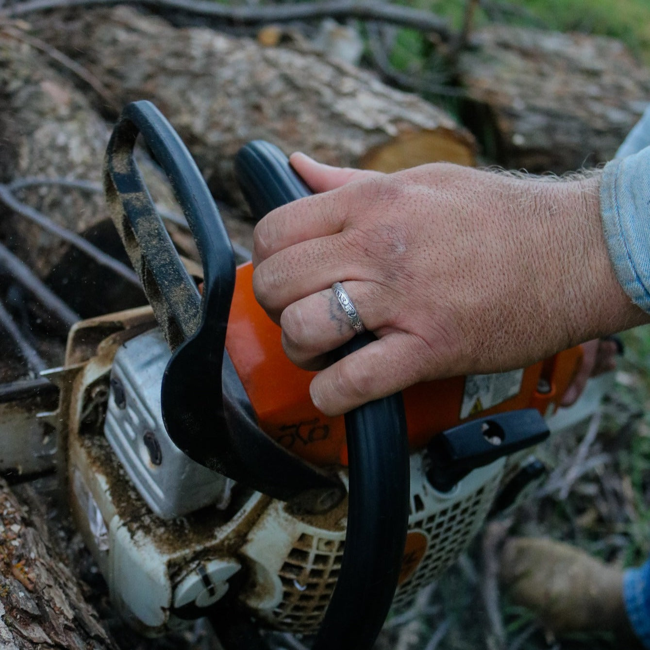 Sweetwater Men's Wedding Band // Made to Order