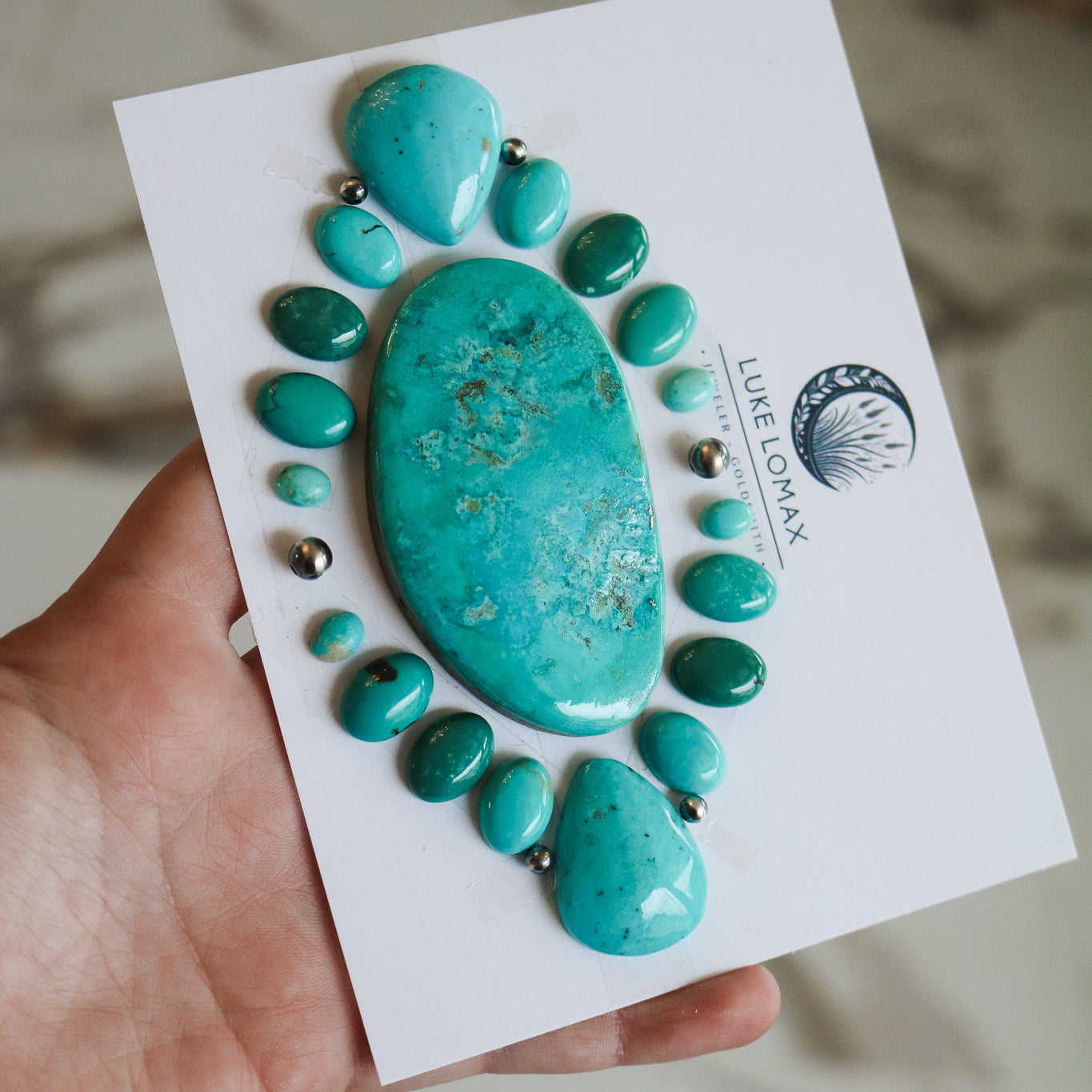 Kingman Turquoise Cluster // Custom Build + Made to Order