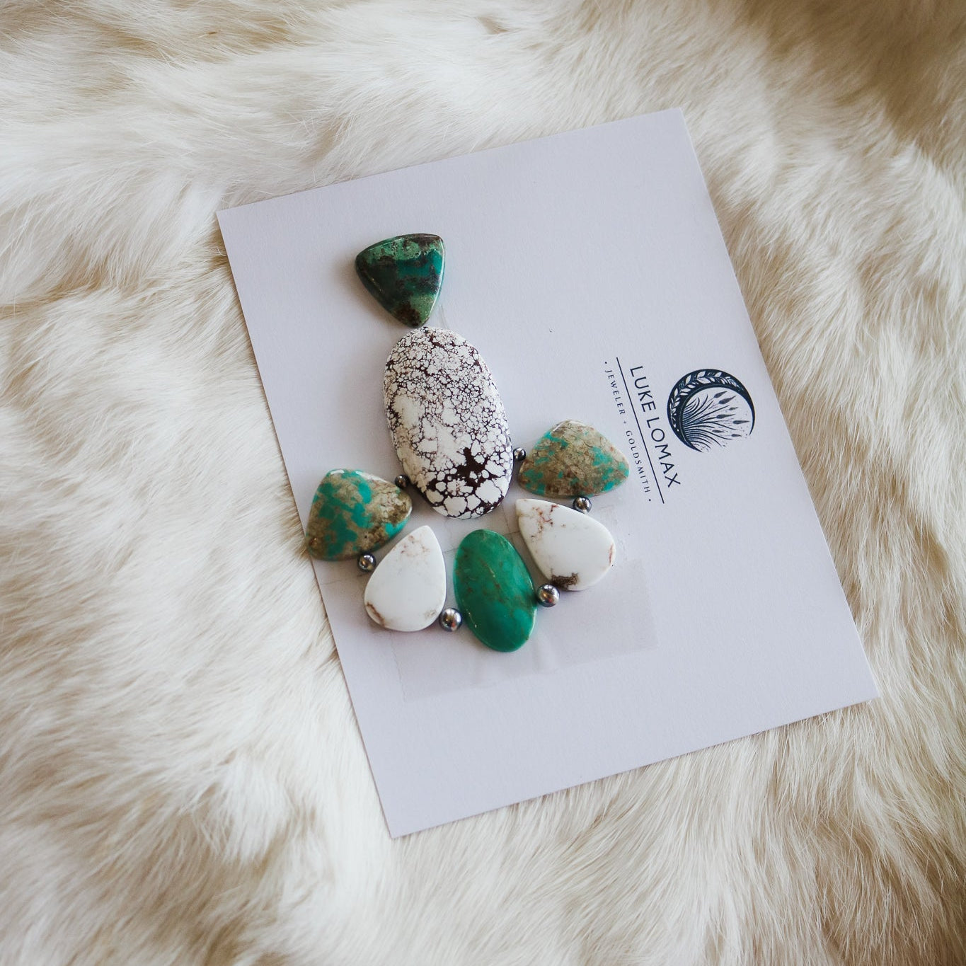 Wild Horse + Kingman Turquoise Pendant // Custom Build + Made to Order