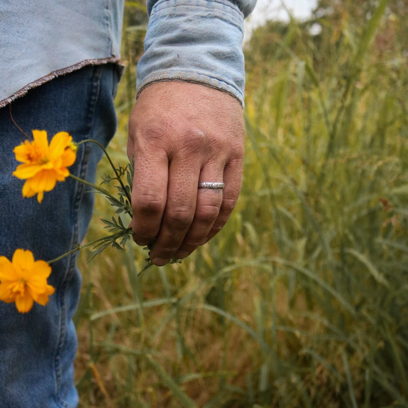 Sweetwater Men's Wedding Band // Made to Order